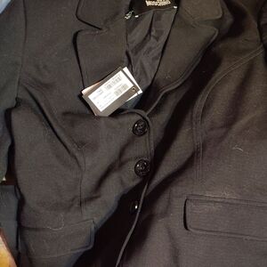 Moschino Black Tailored Blazer Jacket